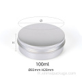 100 ml de bocal en aluminium de 3,3 oz pour le baume à lèvres